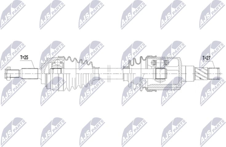Drive Shaft NPW-NS-226