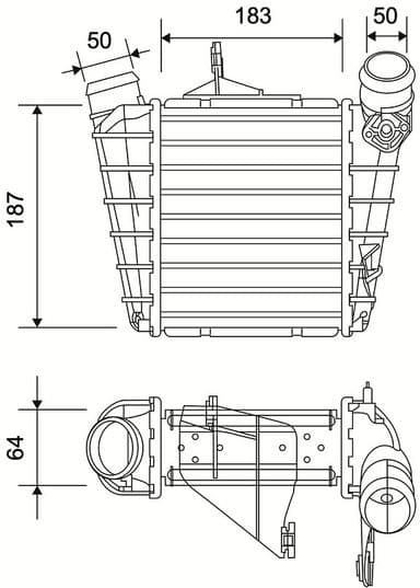 Charge Air Cooler 822943