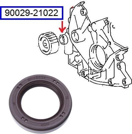 Seal oil pump drive 90029-21022