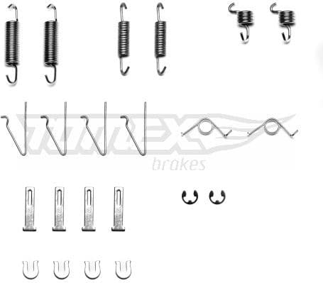 Accessory Kit, brake shoes TX 40-40
