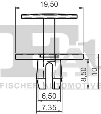 Clip, trim/protection strip 10-20007.5 - image 2
