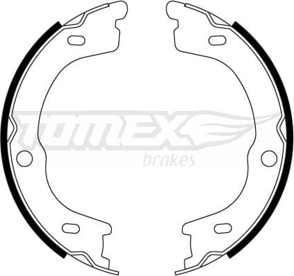 Brake Shoe Set TX 23-13