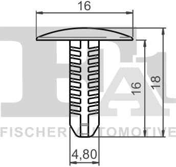 Clip, trim/protection strip 52-10001.5 - image 2
