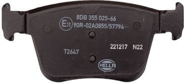 Brake Pad Set, disc brake 8DB 355 025-661 - image 2