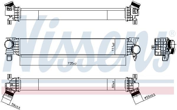 Charge Air Cooler ** FIRST FIT ** 961315 - image 5