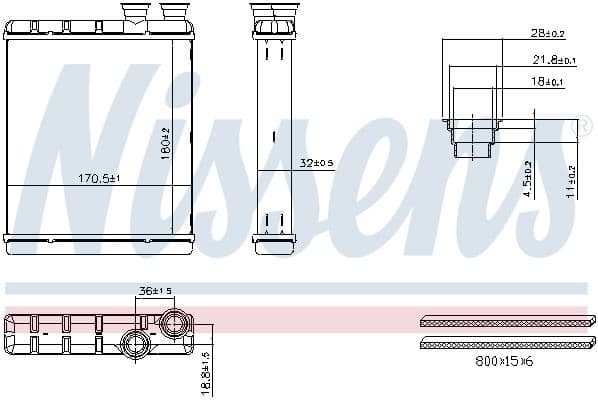 Heat Exchanger, interior heating 707416 - image 6