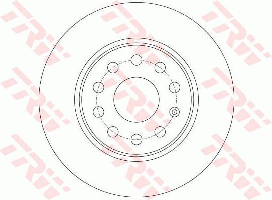 Brake discs kit rear, (2pcs), Top Quality DF7911 - image 6
