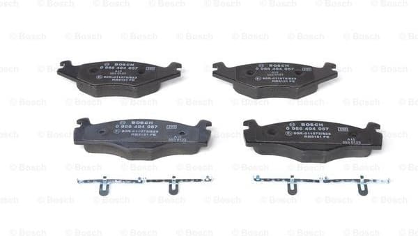 Brake Pad Set, disc brake 0986494057 - image 6