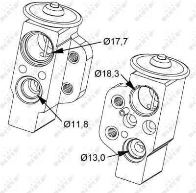 Expansion Valve, air conditioning 38476