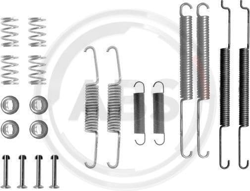 Brake shoes accessory kit 0681Q