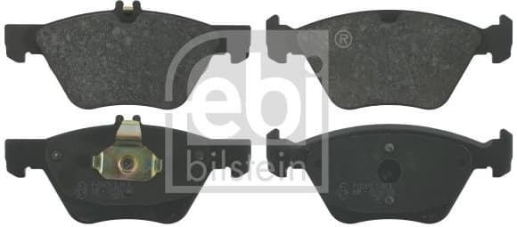 Brake Pad Set, disc brake 16028