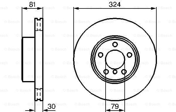 Brake Disc 0986479002