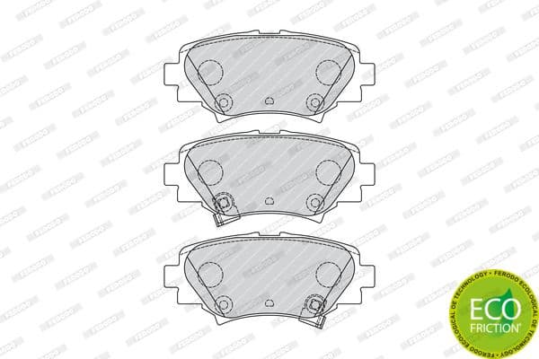 Brake pads rear, Top Quality FDB4700 - image 2
