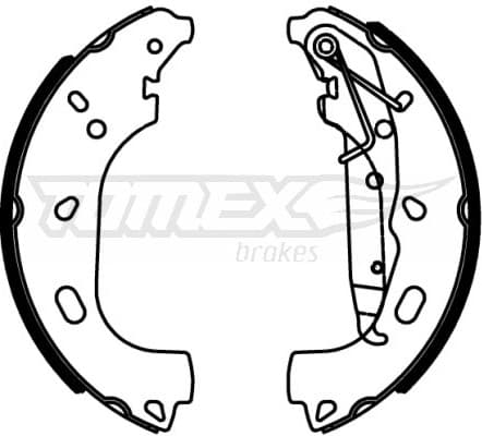 Brake Shoe Set TX 22-57
