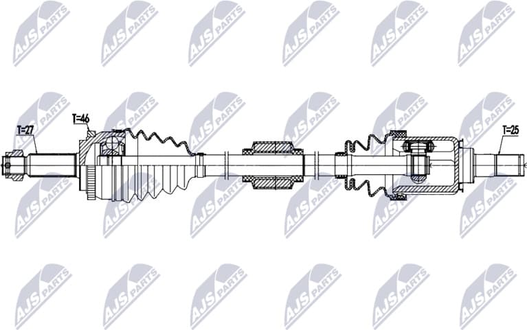 Drive Shaft NPW-KA-424