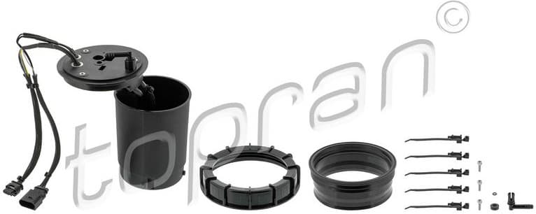 Heating, tank unit (urea injection) 411 326