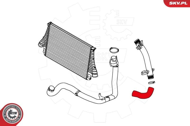Charge Air Hose 24SKV217