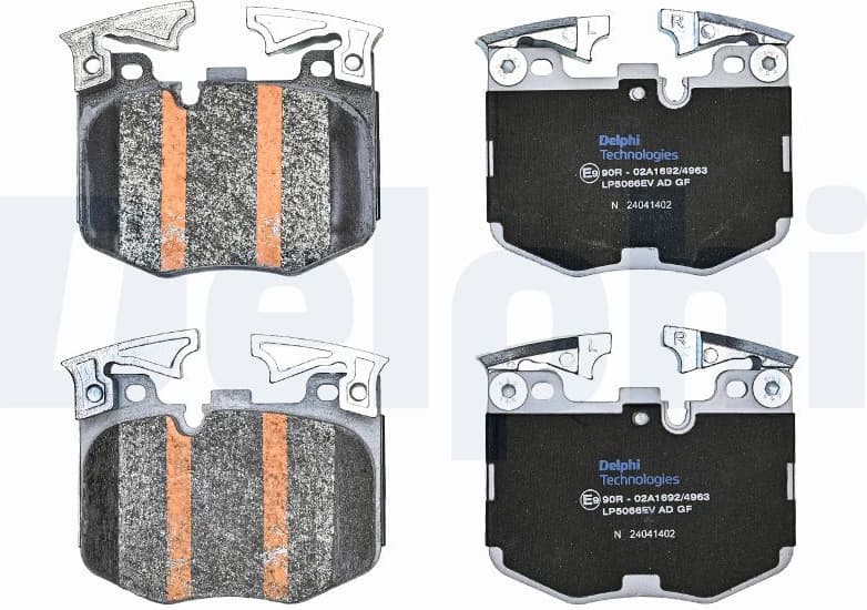 Brake Pad Set, disc brake LP5066EV