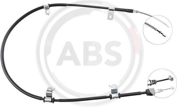 Cable Pull, parking brake K15347
