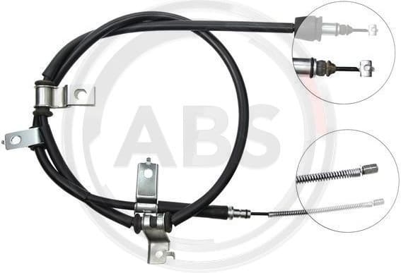 Cable Pull, parking brake K15368