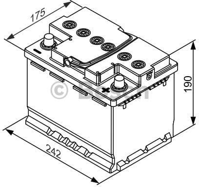 Starter Battery S5A AGM 0092S5A050 - image 6
