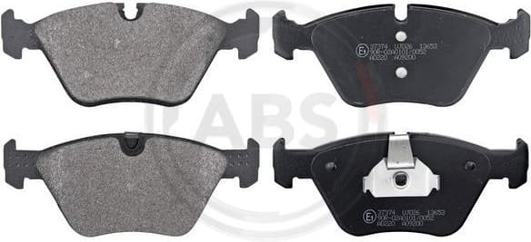 Brake Pad Set, disc brake 37374