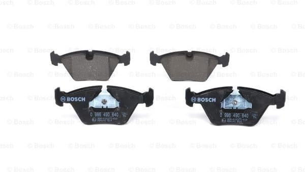 Brake Pad Set, disc brake 0986490640