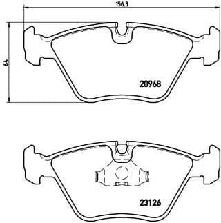 Brake Pad Set, disc brake PRIME LINE P36007