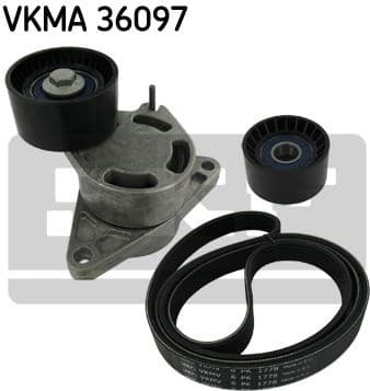 V-ribbed Belt Set VKMA 36097