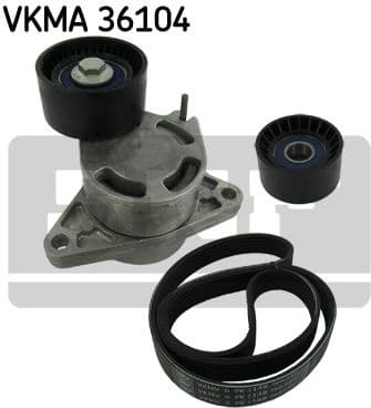 V-ribbed Belt Set VKMA 36104