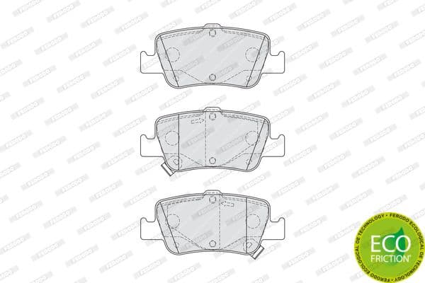 Brake pads rear, Top Quality FDB4048 - image 3