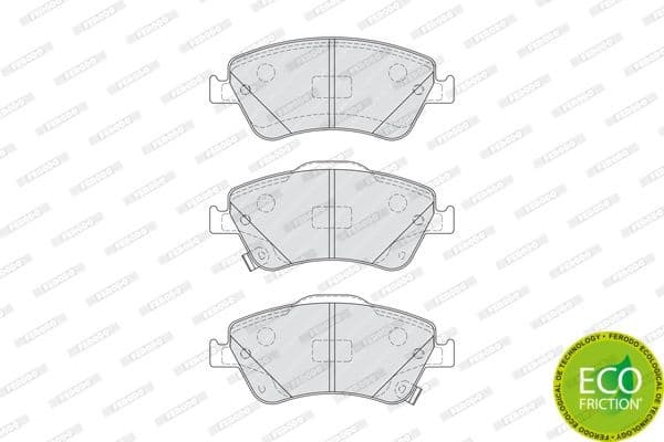 Brake pads front, Top Quality FDB4046 - image 3