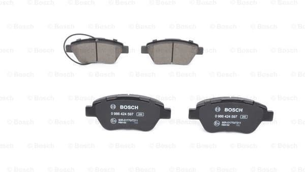 Brake Pad Set, disc brake 0986424597 - image 3