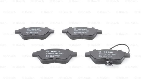 Brake Pad Set, disc brake 0986424597 - image 6