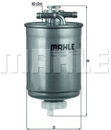 Filter diesel fuel KL103 - image 2