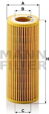 Filter oil HU721/4X