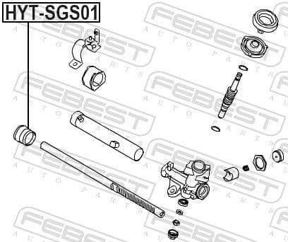 Bush, steering shaft HYT-SGS01 - image 2