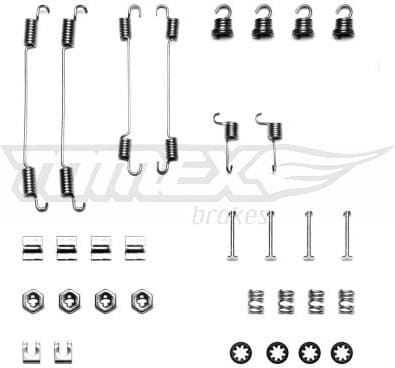 Accessory Kit, brake shoes TX 40-42