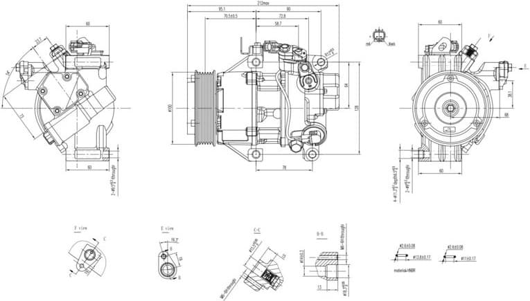Compressor, air conditioning >>> Easy2Fit <<< 8FK 366 200-711 - image 6