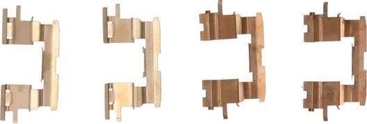 Accessory Kit, disc brake pad 1130007