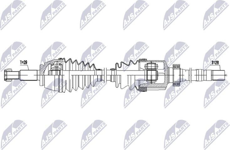 Drive Shaft NPW-RE-227 - image 2