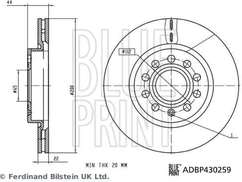 Brake Disc ADBP430259 - image 4