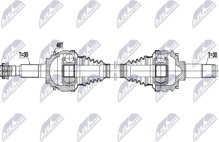 Drive Shaft NPW-TY-219