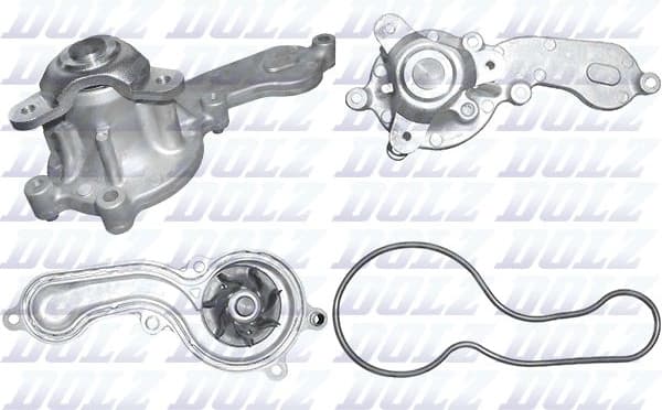 Water Pump, engine cooling H140