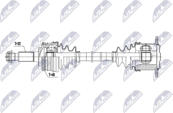 Drive Shaft NPW-TY-257