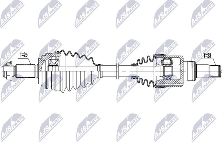 Drive Shaft NPW-FR-228