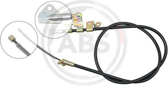 Cable Pull, parking brake K19488