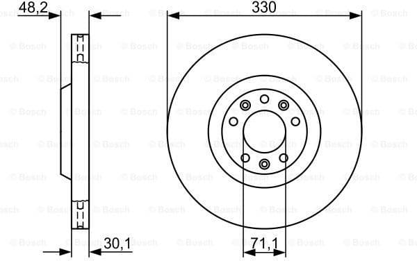 Brake Disc 0986479192 - image 5