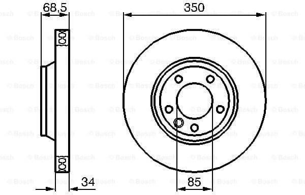 Brake Disc 0986479249 - image 5