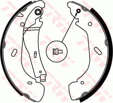 Brake Shoe Set GS8690